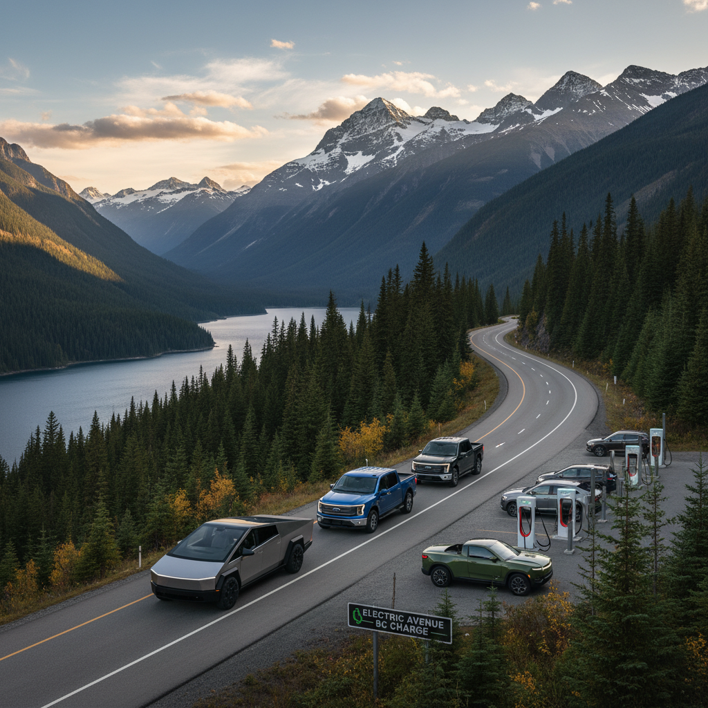 British Columbia’s EV Revolution: Tesla, BYD, and Rivian Compete for Dominance in 2025