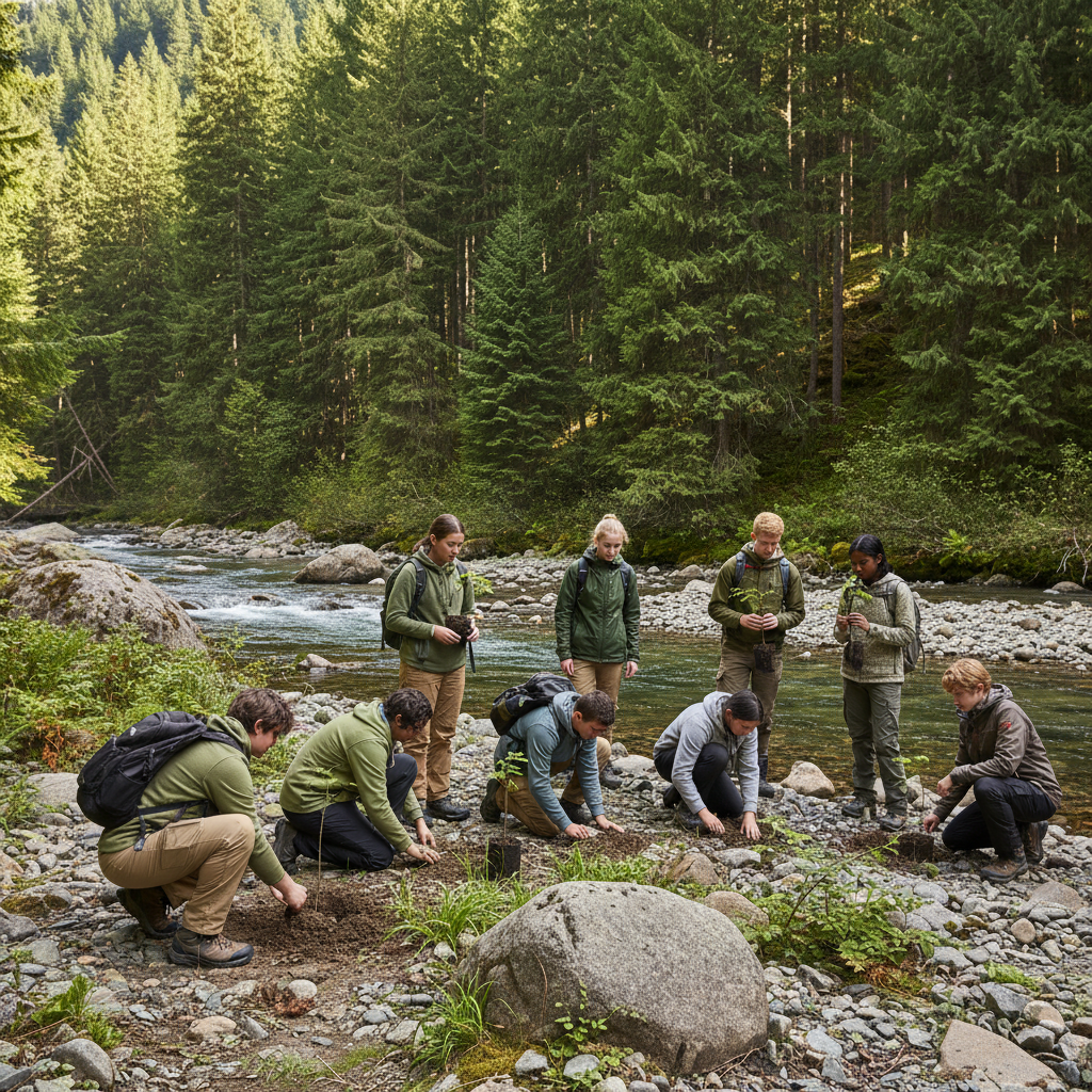 Seeds to Salmon Program Nurtures Future Experts in Salmon Habitat Restoration