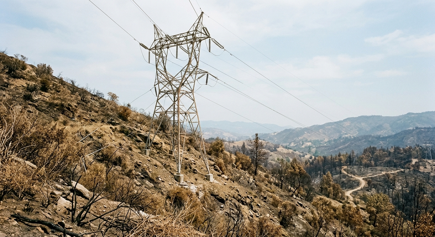 Southern California Edison Scrutinized After Evidence Links Idle Line to Eaton Wildfire