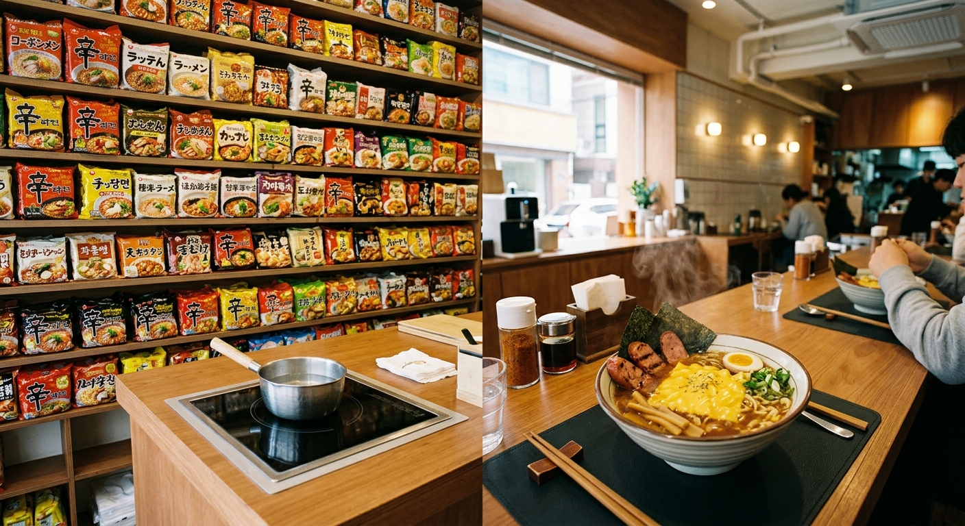 Minari Market Brings Custom Instant Ramen Experience to British Columbia