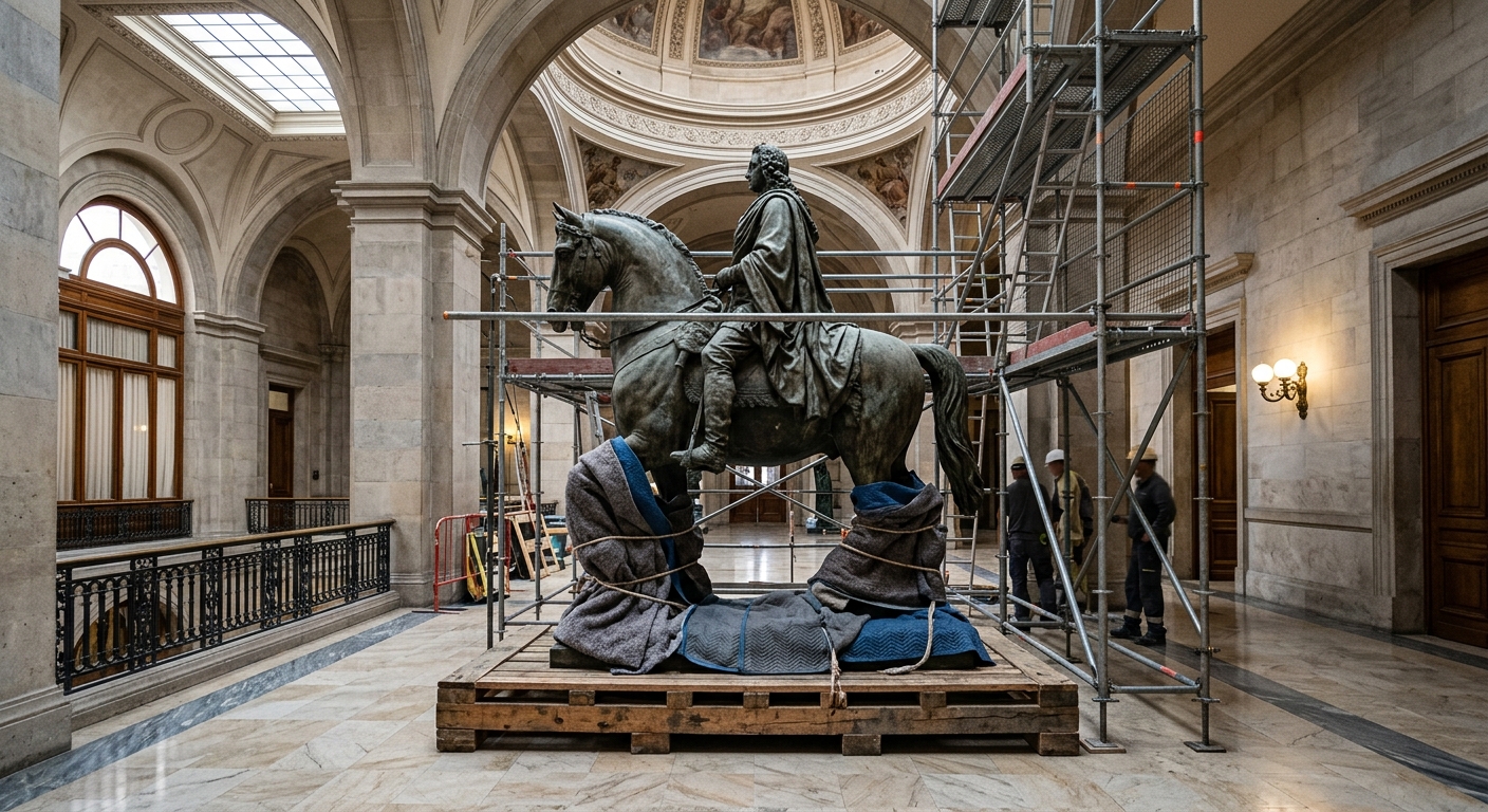 Marcus Whitman Statue Relocated to Make Way for Billy Frank Jr. at Washington State Capitol