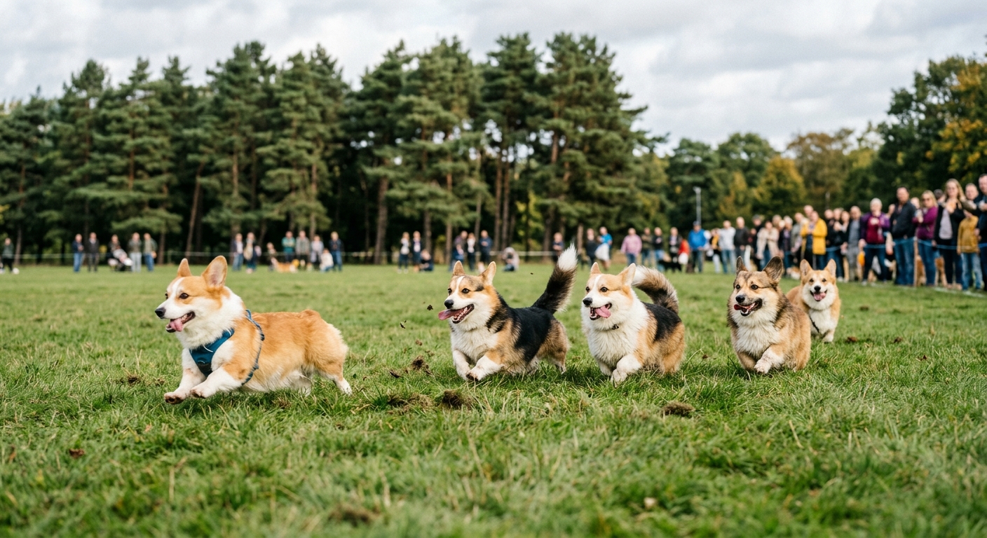 Record-Breaking Corgi Race Draws Global Crowd to Vilnius